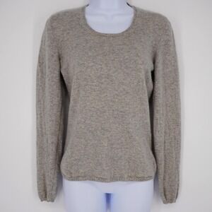 Richard Grand Paris Womens Cashmere Sweater Size S Gray Italy Luxury Designer